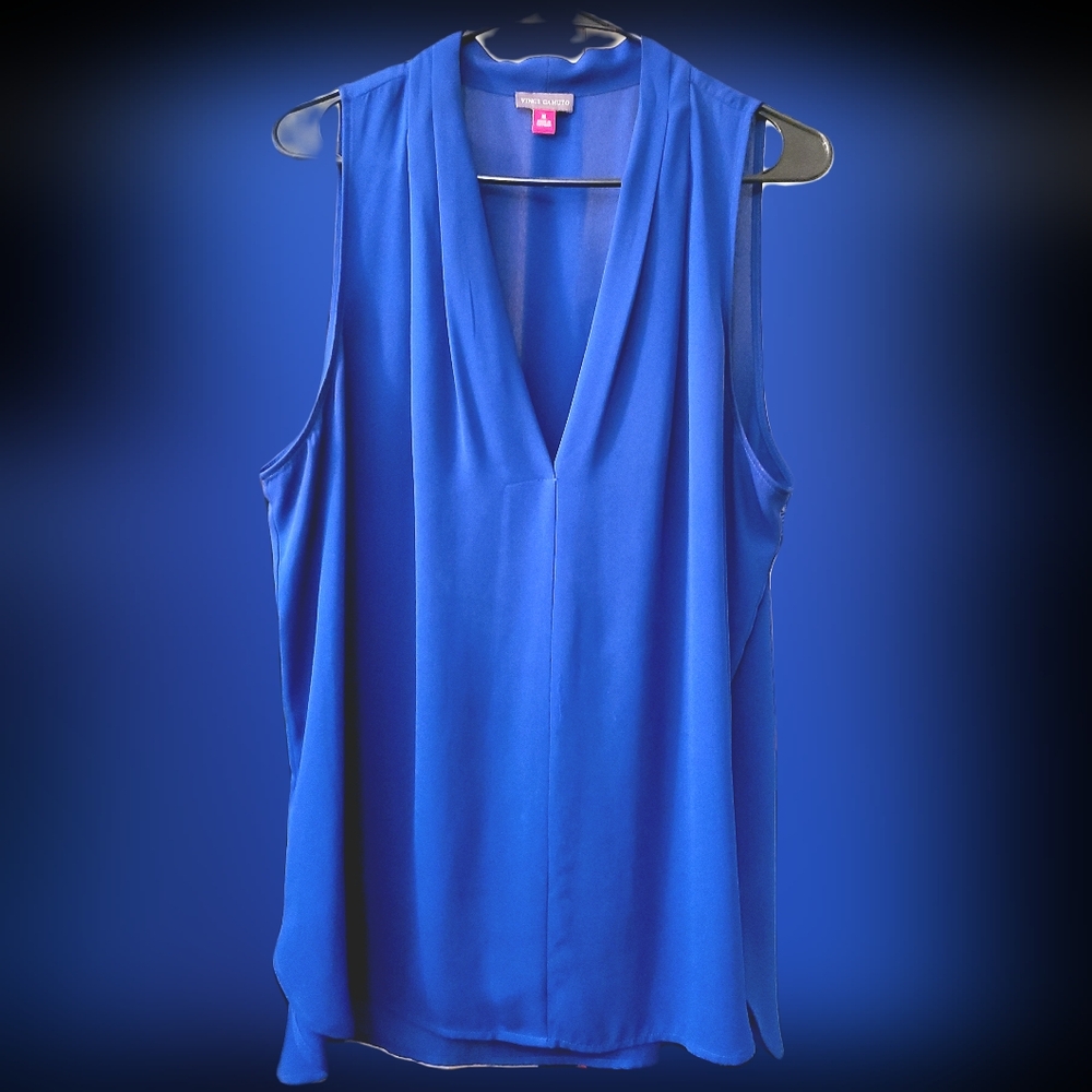 Sleevless Vince Camuto Blue Blouse